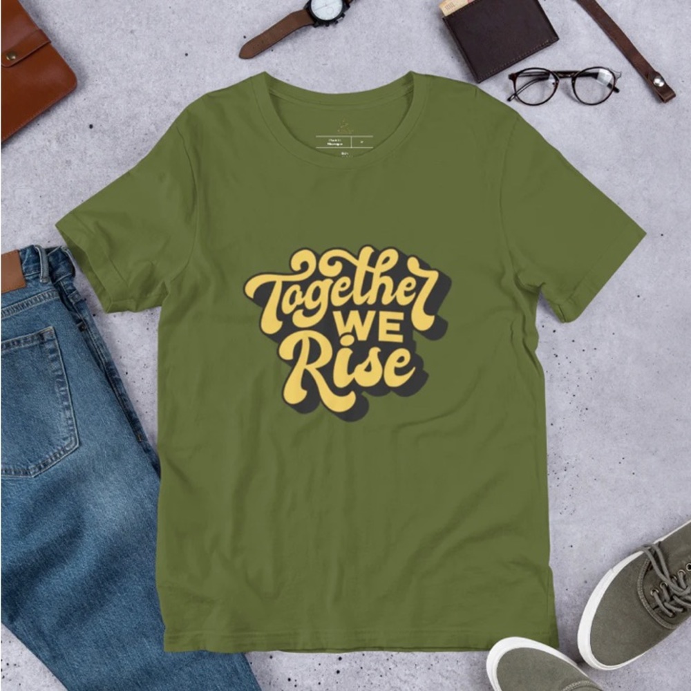Graphic Men’s "TOGETHER WE RISE" T-shirt